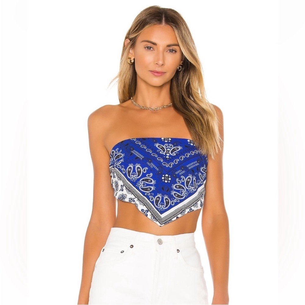 Superdown Sophia Bandana Top
